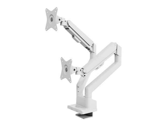 Arozzi Alzare Neo Duo - Gas Spring Monitor Arm - White
