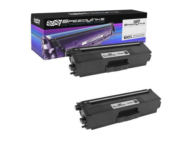Speedy Inks Compatible Toner Cartridge Replacement for Brother TN336BK High Yield (2-Pack Black)