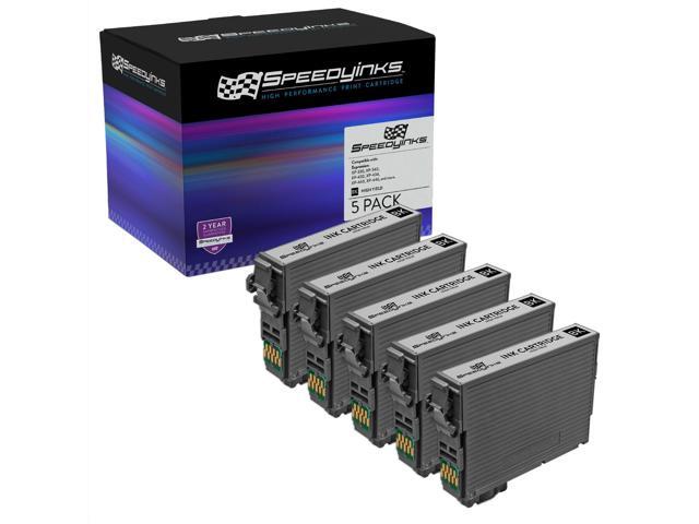Speedy Inks Remanufactured Ink Cartridge Replacement for Epson 288XL High-Yield (Black, 5-Pack) Compatible with Epson Expression XP-330 XP-340...