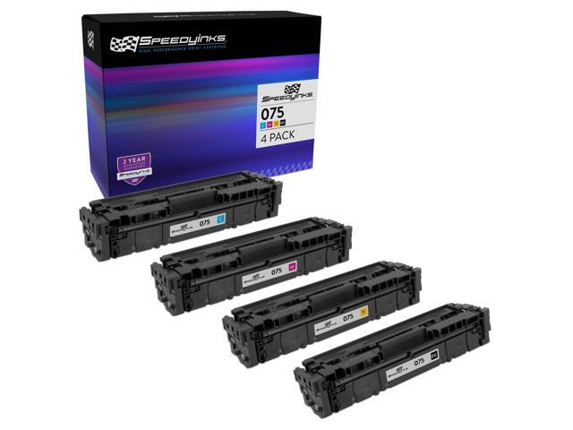 SPEEDYINKS Compatible Toner Replacement for Canon LPB647Cdw (Bk, C, M, Y)