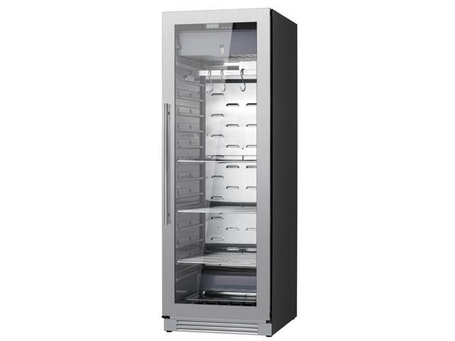 Ca'Lefort Pro Meat Aging Cooler - Advanced Airflow & LED Lighting 12.46 Cu. Ft Compact + Wall-Mount Ready Perfect for Beef/Game/Charcuterie