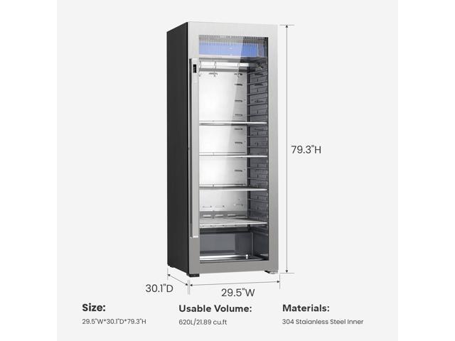 Ca'Lefort VI300SA Dry Aging Refrigerator - Inverter Compressor &