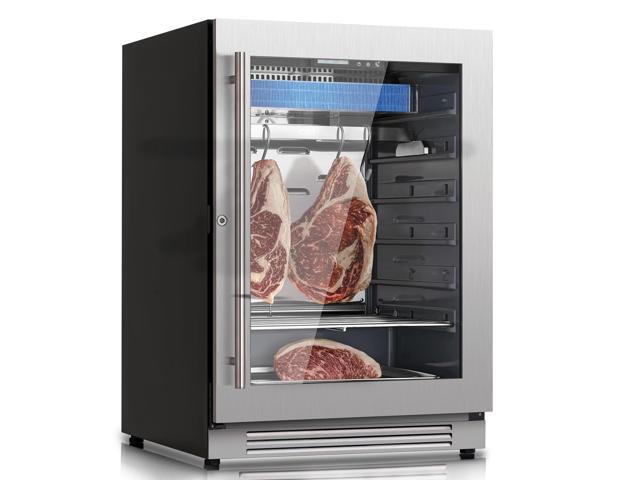 Ca'Lefort Dry Age Fridge for Steaks, Dry Aging Fridge for Meat, Ribeye, Lamb & Ham, Holds 209 LBS, Built in/Freestanding Dry Ager Refrigerator...