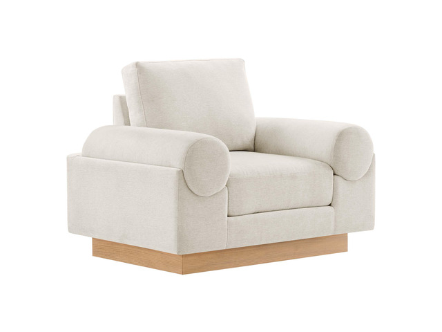 Oasis Upholstered Fabric Armchair by Modway