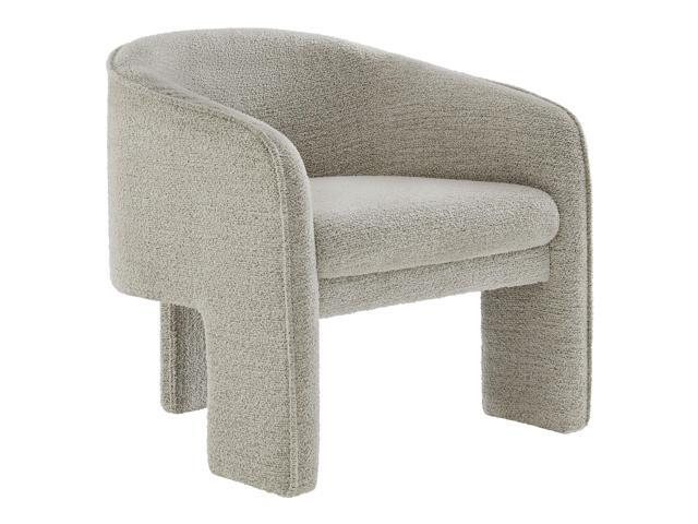Greer Boucle Fabric Upholstered Accent Armchair by Modway