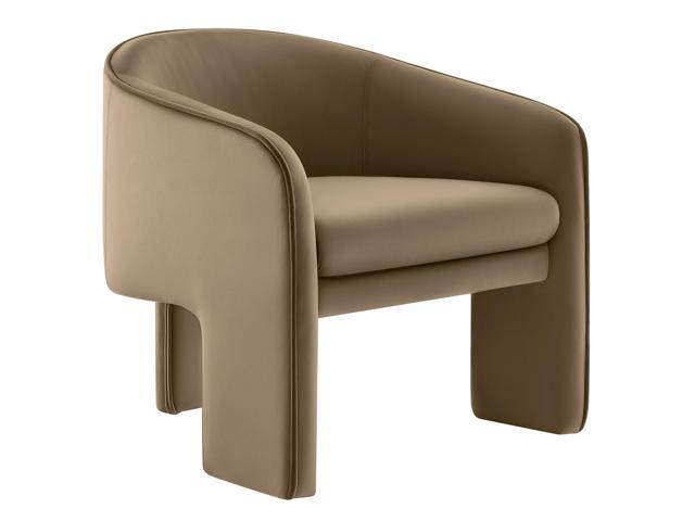 Greer Performance Velvet Upholstered Accent Armchair by Modway Greer Performance Velvet Upholstered Accent Armchair by Modway