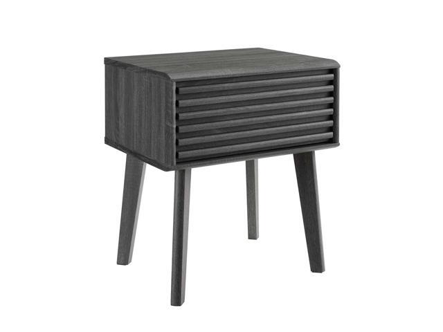 Photos - Sofa Modway Render End Table Charcoal EEI-3345-CHA 