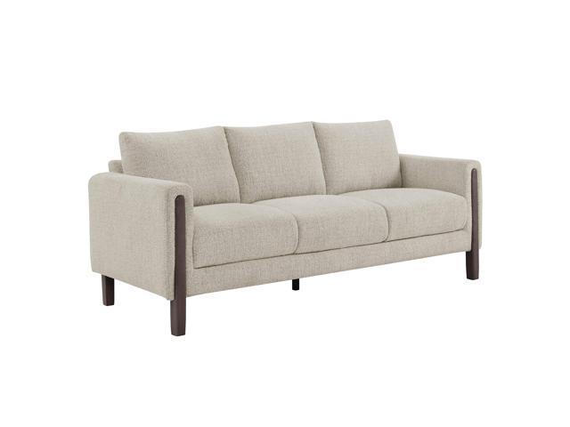 Hawken Boucle Fabric Sofa by Modway - Plush Boucle Upholstered Modern Living Room Sofa