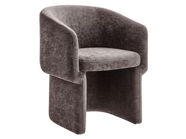 Verity Barrel Back Chenille Dining Armchair by Modway