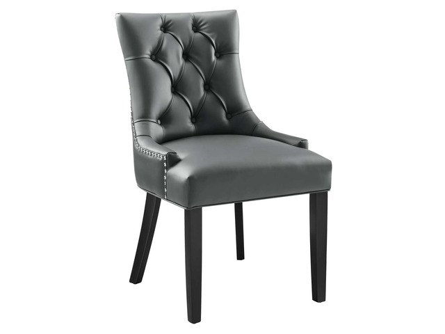 Regent Tufted Vegan Leather Dining Chair by Modway