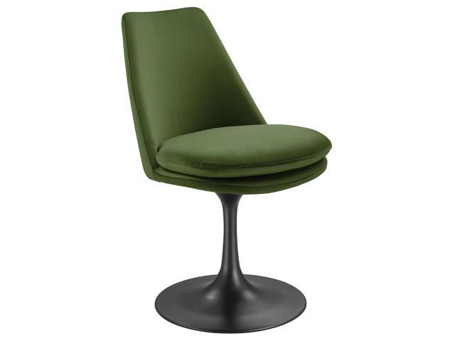 Lippa Swivel Dining Performance Velvet Side Chair by Modway