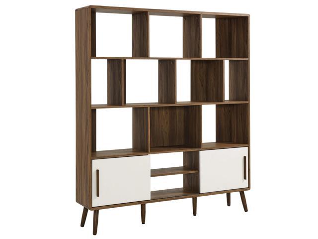 Transmit Bookcase with Sliding Doors by Modway
