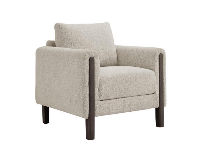 Hawken Boucle Fabric Accent Armchair by Modway Upholstered Modern Living Room Chair
