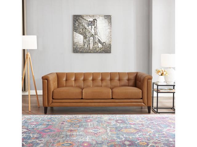 Arvo Sofa Cognac Brown