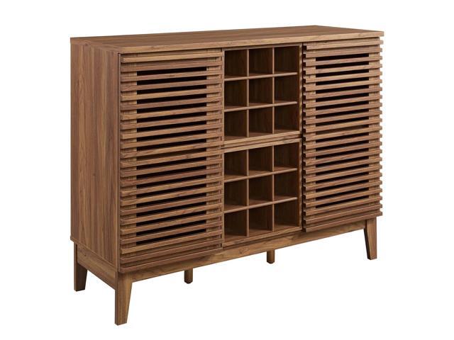 Render Bar Cabinet Walnut EEI-6156-WAL
