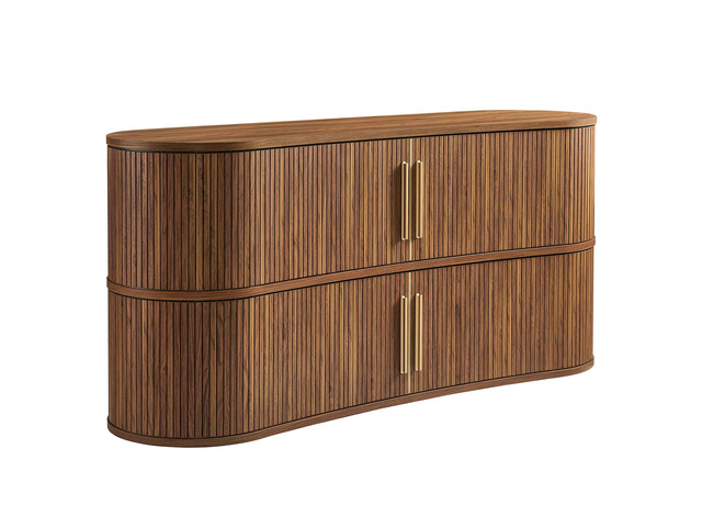Radcliffe 63' Curved Fluted Sideboard Buffet Cabinet by Modway