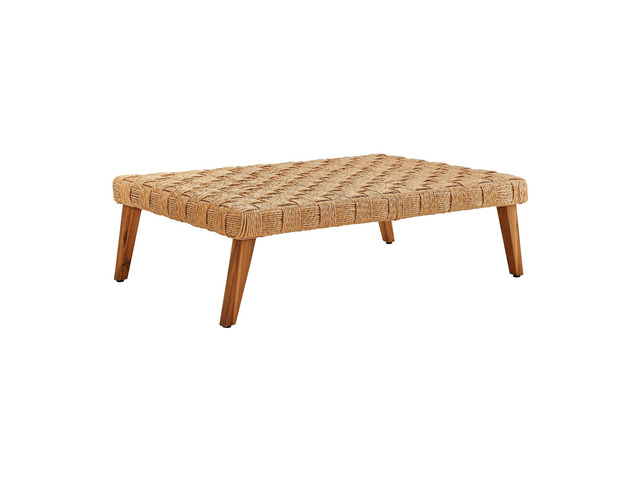 Thames Outdoor Patio Wicker Outdoor Patio Rattan Coffee Table