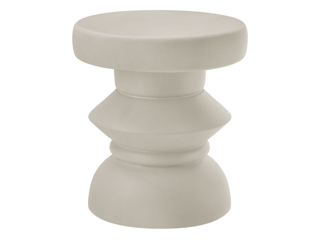 Terza Indoor - Outdoor Patio Concrete Side Table