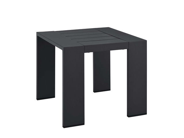 Tahoe Outdoor Patio Powder-Coated Aluminum End Table