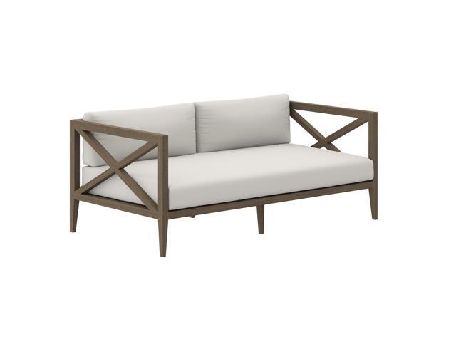 Northlake Outdoor Patio Teak Loveseat by Modway