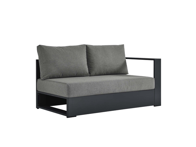 Tahoe Outdoor Patio Powder-Coated Aluminum Modular Right-Facing Loveseat by Modway