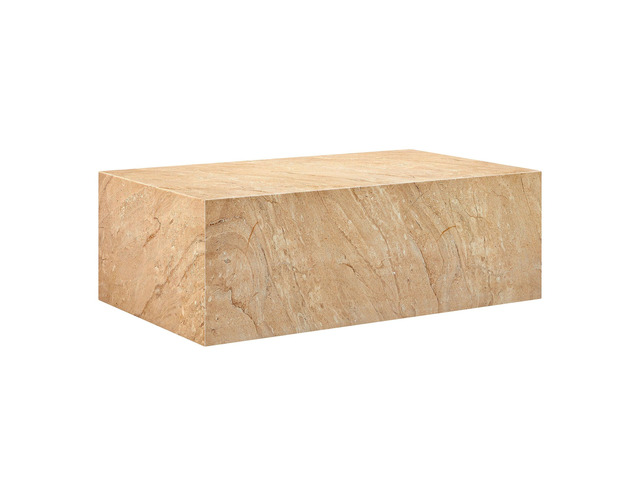 Jordana Square Plinth Indoor - Outdoor Patio Concrete Coffee Table