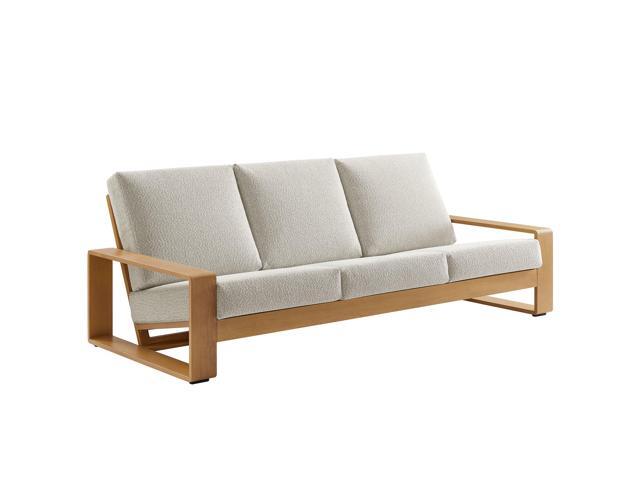 Lirienne Outdoor Patio Aluminum Faux Wood Sofa by Modway EEI-7298 Modern