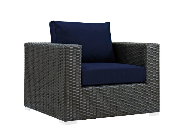 Sojourn Outdoor Patio Sunbrella Armchair by Modway