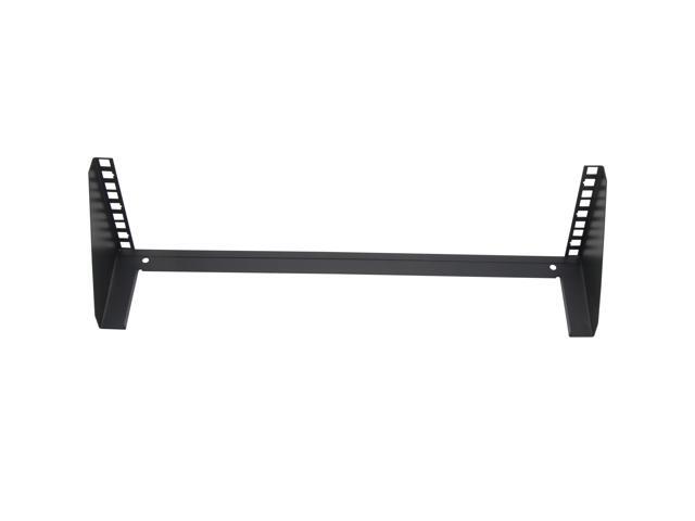 Cables Direct Online 3U 19 Vertical Wall Server Rack with Mounting Hardware Heavy Duty Black Steel for Data Centers, Offices, and Home Use