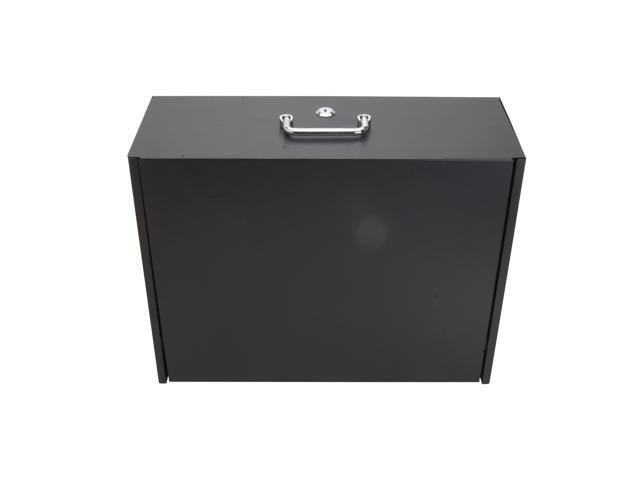 Cables Direct Online 4U Server Cabinet Case 19' Rack Mount with Lockable Deep Drawer Heavy-Duty Secure Storage for IT & Networking Equipment