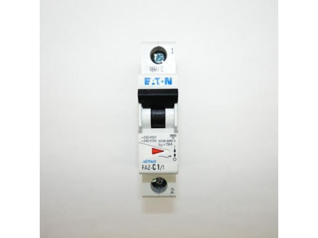 Eaton FAZ-C1/1-SP 1A 1P FAZ Series Miniature Circuit Breaker
