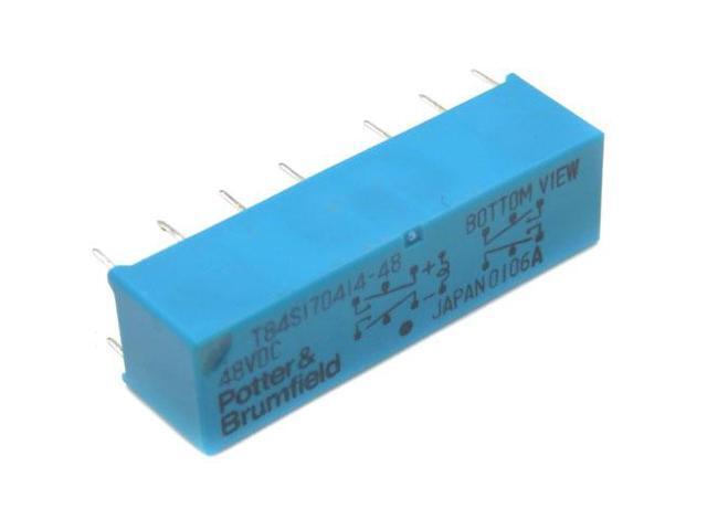 Potter & Brumfield 48VDC 4PDT General Purpose Relay T84S17D414-48