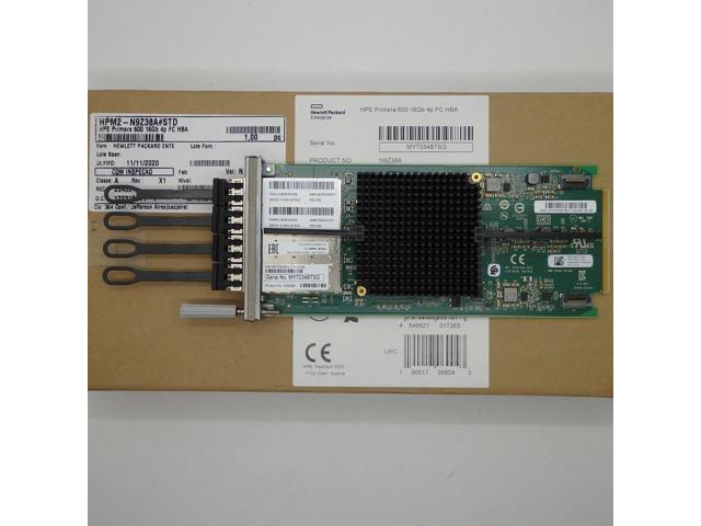 HPE Primera 600 16GB 4-Port Fibre Channel Host Bus Adapter N9Z38A