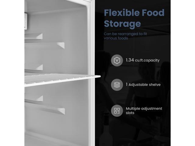 Yeego 38L Mini Beverage Frige Stylish Wine Refrigerator and Beer Cooler Efficient Thermoelectric Cooling System for Optimal Storage