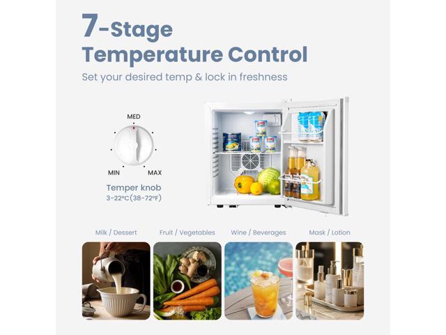 Yeego 26L Beverage Mini Refrigerator - Compact and Stylish Beer Cooler & Wine Fridge Featuring Thermoelectric Cooling Technology