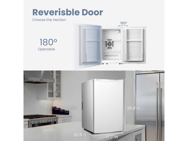 Yeego 70L Beverage Cooler - Mini Wine Refrigerator with Efficient Thermoelectric Cooling, Ideal for Stylish Home Entertaining