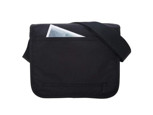 Manhattan Portage Europa Messenger Bag, Messenger Bag with Zipper and Compartments, Everyday Carry Messenger Bag