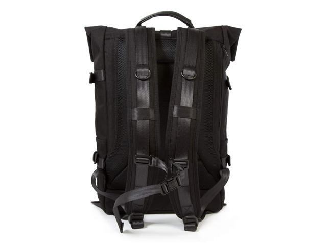 MANHATTAN PORTAGE PROSPECT BACKPACK VER.2, ROLL TOP DESIGN BACKPACK, SPACIOUS MAIN COMPARTMENT BACKPACK WITH PADDED LAPTOP SPACE., GREY