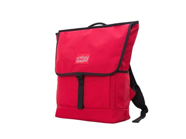 MANHATTAN PORTAGE WASHINGTON SQUARE LAPTOP BACKPACK, EVERYDAY BACKPACK WITH 15 INCHES LAPTOP SLEEVE, IPAD, TABLETS, 15' LAPTOP BACKPACK, RED