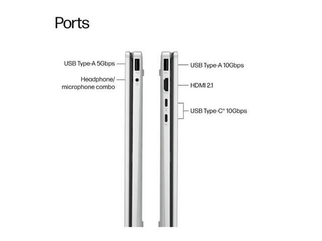 HP - OmniBook 5 Flip 2-in-1 14" 2K Touch-Screen Laptop - Intel Core 5 120U 2024 - 8GB Memory - 512GB SSD - Glacier Silver - image 5