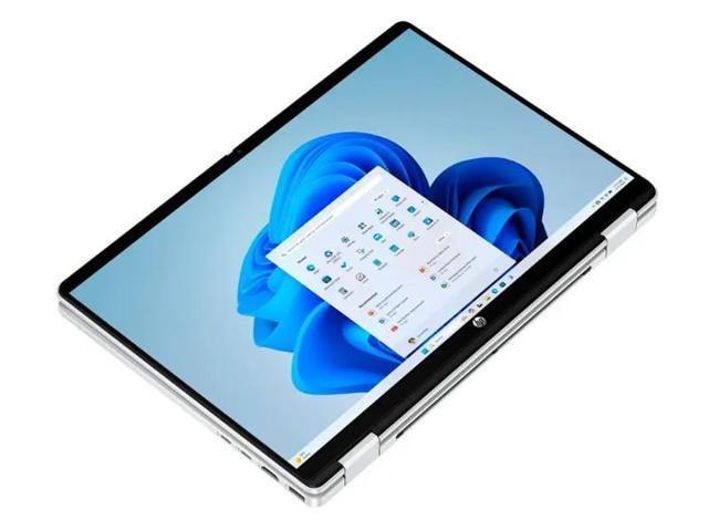 HP - OmniBook 5 Flip 2-in-1 14" 2K Touch-Screen Laptop - Intel Core 5 120U 2024 - 8GB Memory - 512GB SSD - Glacier Silver - image 7