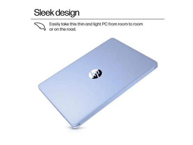 HP - 14" Laptop - Intel Processor N150 2025 - 4GB Memory - 128GB UFS - Sky Blue - image 4