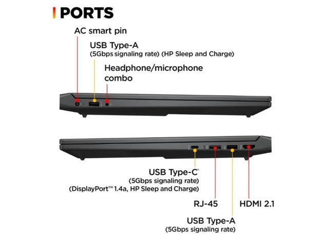 HP - Victus 15.6" 144Hz Full HD Gaming Laptop - AMD Ryzen 7 7445HS 2023 - 16GB Memory - NVIDIA GeForce RTX 4050 - 512GB SSD - Mica Silver - image 4