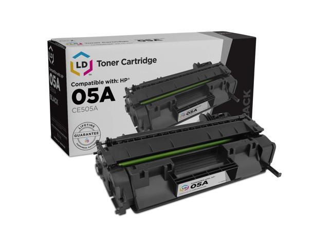 LD Products Compatible Toner Cartridge Replacement for HP 05A CE505A (Black)