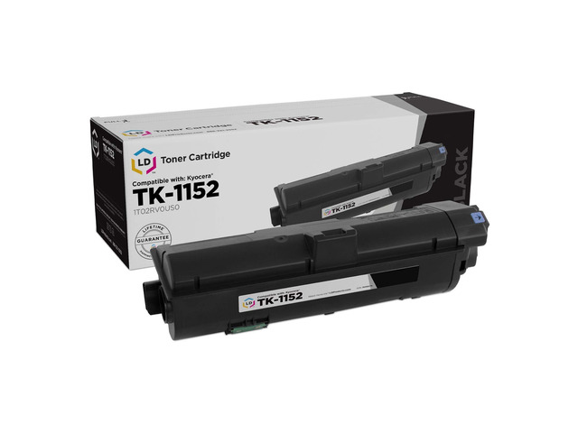 LD Products Compatible Toner Replacement for Kyocera 1T02RV0US0 (Black)