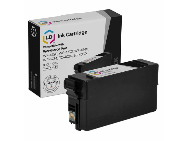LD Products Remanufactured Replacement for Epson 802XL Ink Cartridges 802 T802XL T802 (Black 1-Pack)