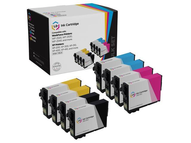 LD Products Remanufactured Replacements for Epson 200xl Ink Cartridges 200 XL High Yield for XP-200, XP-300, XP-310, XP-400, WF-2520, WF-2530,.
