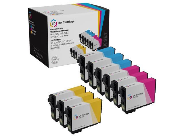 LD Products Replacement for 200XL 200 XL High Yield Color Ink Cartridges: 3 T200XL220 Cyan, 3 T200XL320 Magenta, 3 T200XL420 Yellow 9-Pack for XP...
