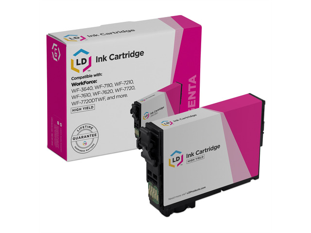 LD Products Ink Cartridge Replacement for Epson 252XL / T252XL320 High Yield Magenta
