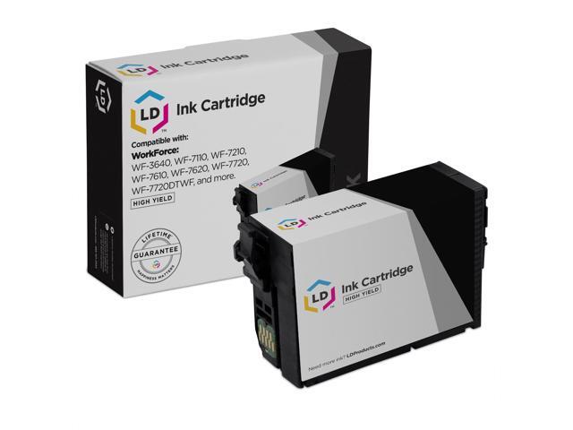 LD Products Remanufactured Ink Cartridge Replacement for Epson 252XL 252 XL T252XL120 High-Capacity (Black)